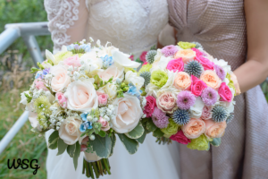 Wedding speech for sister with beautiful bridal bouquets.