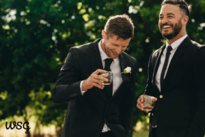 Best man speech for brother, heartfelt and joyful moment captured during wedding toast